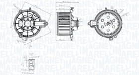 Вентилятор салону