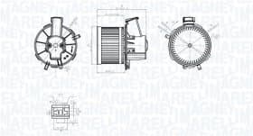 Вентилятор салона Вентилятор салона