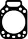 746.580 Elring Прокладка ГБЦ
