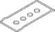 022.800 Elring Комплект прокладок клапанної кришки