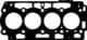 490.041 Elring Прокладка ГБЦ