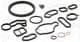 648080 Elring Комплект прокладок блока двигуна