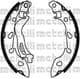 53-0488 Metelli Гальмівні колодки