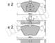 22-0252-0 Metelli Гальмівні колодки