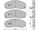 22-0631-0 Metelli Тормозные колодки для Kia Carnival
