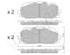2211280 Metelli Гальмівні колодки