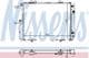 62582A Nissens Радіатор охолодження двигуна для Mercedes 190