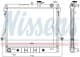 606649 Nissens Радіатор охолодження двигуна для Hummer H3
