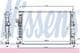 66869 Nissens Радіатор охолодження двигуна