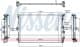 606781 Nissens Радиатор охлаждения двигателя