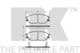 223403 NK Тормозные колодки