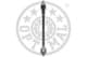 g0792 Optimal Кермова тяга в комплекті