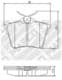 6756 MAPCO Тормозные колодки