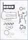 50383400 Ajusa Комплект прокладок повний для Opel Mokka