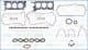 50590600 Ajusa Комплект прокладок повний для Mazda Tribute