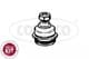 49401079 Corteco Шарова опора для Opel Speedster