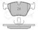 025 216 7720/PD Meyle Гальмівні колодки для BMW 5 Series