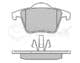 025 240 1118 Meyle Тормозные колодки для Volvo XC90