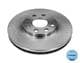 6155210009 Meyle Гальмівний диск для Opel Astra