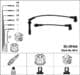 0814 NGK Комплект дротів запалювання