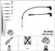 0833 NGK Комплект дротів запалювання