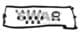 20 93 4798 SWAG Комплект прокладок клапанної кришки