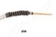 BC-258 Japanparts Трос ручного тормоза