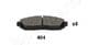 PA-404AF Japanparts Гальмівні колодки