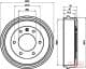 ta0410c Japanparts Гальмівний барабан