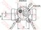 BWD129 TRW Колісний гальмівний циліндр