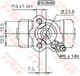 BWD267 TRW Колісний гальмівний циліндр