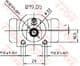 BWD311 TRW Колісний гальмівний циліндр