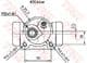 BWF152 TRW Колісний гальмівний циліндр
