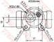BWF155 TRW Колісний гальмівний циліндр
