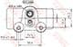 BWH145 TRW Колесный тормозной цилиндр для BMW 3 Series
