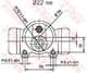BWH169 TRW Колісний гальмівний циліндр