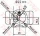 BWH396 TRW Колесный тормозной цилиндр