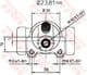 BWK119 TRW Колесный тормозной цилиндр