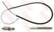 GCH2156 TRW Трос ручного тормоза