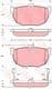 GDB1010 TRW Тормозные колодки