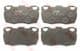 GDB395 TRW Гальмівні колодки для Land Rover Defender