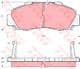 GDB995 TRW Тормозные колодки