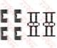 PFK370 TRW Компоненти дискових гальмівних колодок