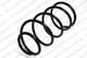 4000701 Lesjöfors Пружина підвіски