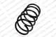 4075722 Lesjöfors Пружина подвески для Rover 200