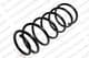 4077808 Lesjöfors Пружина підвіски для SAAB 9000