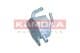 7730144 Kamoka Масляный радиатор двигателя для Toyota RAV4