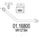 01.16800 MTS Приймальна труба для Mitsubishi L200