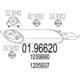 01.96620 MTS Глушник вихлопних газів кінцевий для Ford Puma