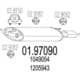 01.97090 MTS Глушник вихлопних газів кінцевий для Ford Puma